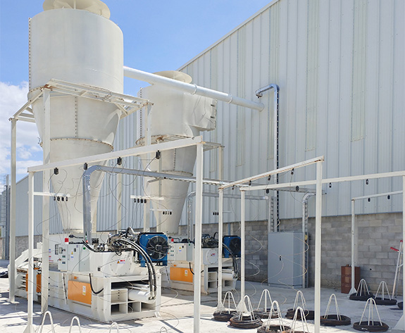 Full-Automatic Waste Removal System for Mexican Carton Factories