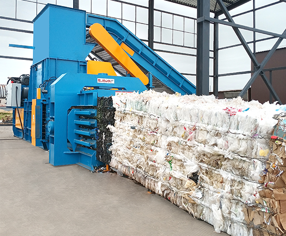 Multifunctional Baler Solution for Belarus Recycling Center