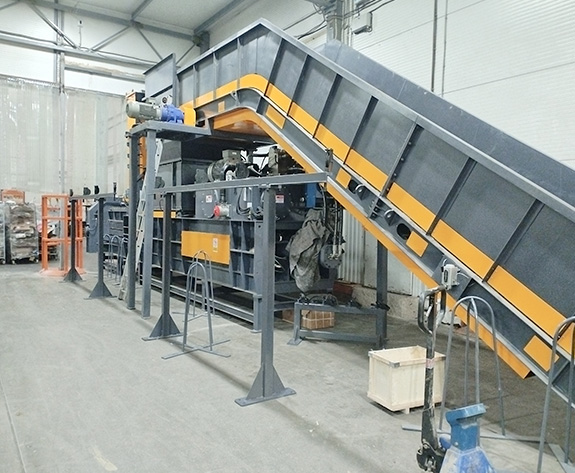 High-Efficiency Carton Baler Solution for Large-Scale Chain Supermarkets in Russia