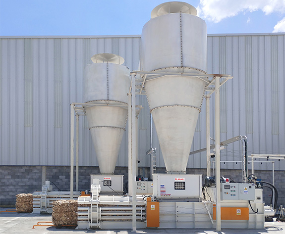 Full-Automatic Waste Removal System for Mexican Carton Factories