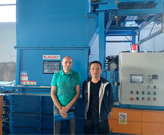 High-Efficiency Baling Solution for Waste Plastic and Paper Recycling in Belarus
