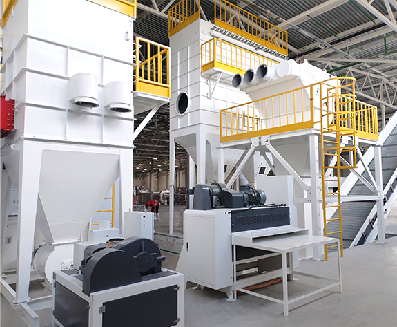 Full-Process Dust-Free Waste Discharge System for a High-End Russian Carton Factory