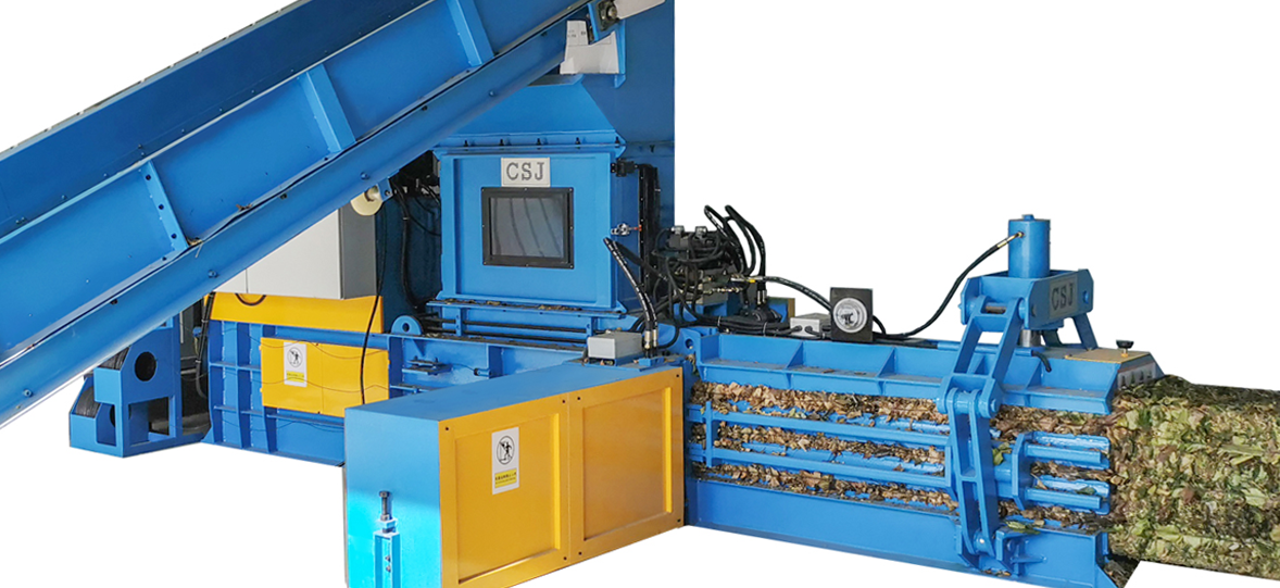 Domestic waste recyclable sorting and packaging production line